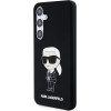 Karl Lagerfeld Silicone Ikonik case for Samsung Galaxy S24+ - black - (KF001975-0)