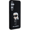Karl Lagerfeld Silicone Ikonik case for Samsung Galaxy S24+ - black - (KF001975-0)