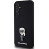 Karl Lagerfeld Silicone Ikonik Metal Pin case for Samsung Galaxy S23 FE - black - (KF001927-0)