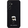 Karl Lagerfeld Silicone Ikonik Metal Pin case for Samsung Galaxy S23 FE - black - (KF001927-0)