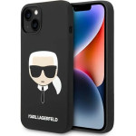 Karl Lagerfeld Silicone Karl's Head MagSafe case for iPhone 14 Plus - black - (KF001054-0)