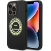 Karl Lagerfeld Silicone RSG case for iPhone 14 Pro - black - (KF001207-0)