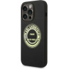 Karl Lagerfeld Silicone RSG case for iPhone 14 Pro - black - (KF001207-0)