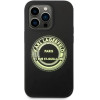 Karl Lagerfeld Silicone RSG case for iPhone 14 Pro - black - (KF001207-0)