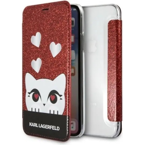 Karl Lagerfeld Valentine iPhone X/XS Case - Red - (KF000145-0)