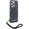 Karl Lagerfeld Zebra With Cord iPhone 15 Pro Max Case - Purple - (KF002205-0)