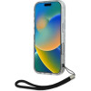 Karl Lagerfeld Zebra With Cord iPhone 16 Pro Case - Purple - (KF002392-0)