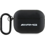 Mercedes AMG AMAP2SLWK AirPods Pro 2 (2022/2023) cover black/black Leather White Logo - (AMG00065-0)