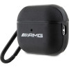 Mercedes AMG AMAP2SLWK AirPods Pro 2 (2022/2023) cover black/black Leather White Logo - (AMG00065-0)
