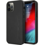 Mercedes AMG AMHCP12LDOLBK iPhone 12 Pro Max 6,7'' czarny/black hardcase Leather Hot Stamped - (AMG00009-0)