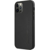 Mercedes AMG AMHCP12LDOLBK iPhone 12 Pro Max 6,7'' czarny/black hardcase Leather Hot Stamped - (AMG00009-0)
