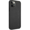 Mercedes AMG AMHCP12LDOLBK iPhone 12 Pro Max 6,7'' czarny/black hardcase Leather Hot Stamped - (AMG00009-0)