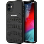 Mercedes AMG AMHCP12SGSEBK iPhone 12 mini 5,4'' czarny/black hardcase Leather Debossed Lines - (AMG00001-0)