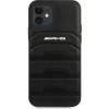 Mercedes AMG AMHCP12SGSEBK iPhone 12 mini 5,4'' czarny/black hardcase Leather Debossed Lines - (AMG00001-0)