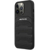 Mercedes AMG AMHCP13LGSEBK iPhone 13 Pro / 13 6,1'' czarny/black hardcase Leather Debossed Lines - (AMG00017-0)