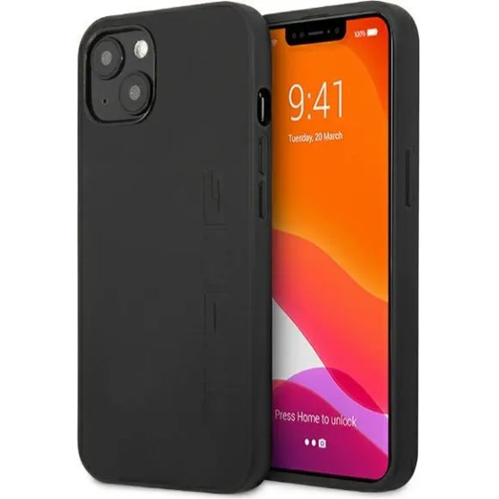 Mercedes AMG AMHCP13SDOLBK iPhone 13 mini 5,4'' czarny/black hardcase Leather Hot Stamped - (AMG00011-0)