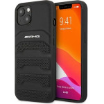 Mercedes AMG AMHCP13SGSEBK iPhone 13 mini 5,4'' czarny/black hardcase Leather Debossed Lines - (AMG00015-0)