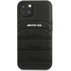 Mercedes AMG AMHCP14MGSEBK iPhone 14 Plus 6,7 black / black hardcase Leather Debossed Lines - (AMG00037-0)