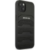Mercedes AMG AMHCP14MGSEBK iPhone 14 Plus 6,7 black / black hardcase Leather Debossed Lines - (AMG00037-0)