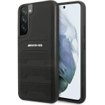 Mercedes AMG AMHCS22MGSEBK S22+ S906 czarny/black hardcase Leather Debossed Lines - (AMG00020-0)