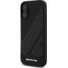 Mercedes AMG Checkered Flag Pattern MagSafe iPhone 16 Case - Black - (AMG00091-0)