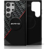 Mercedes AMG Double Layer Rhombs MagSafe Case for Samsung Galaxy S25 Ultra - Black/Red - (AMG00097-0)