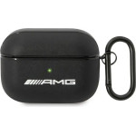 Mercedes AMG Leather Big Logo case for AirPods Pro - black - (AMG00048-0)