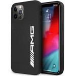 Mercedes AMG Silicone Big Logo case for iPhone 12 Pro Max - black - (AMG00054-0)