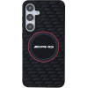 Mercedes AMG Silicone Carbon Pattern MagSafe case for Samsung Galaxy S24 - black - (AMG00081-0)