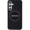 Mercedes AMG Silicone Carbon Pattern MagSafe case for Samsung Galaxy S24+ - black - (AMG00082-0)