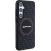 Mercedes AMG Silicone Carbon Pattern MagSafe case for Samsung Galaxy S24+ - black - (AMG00082-0)