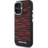 Mercedes AMG Silicone Graphics MagSafe case for iPhone 16 - black - (AMG00088-0)