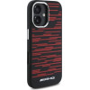 Mercedes AMG Silicone Graphics MagSafe case for iPhone 16 - black - (AMG00088-0)