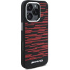 Mercedes AMG Silicone Graphics MagSafe case for iPhone 16 Pro - black - (AMG00089-0)