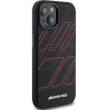 Mercedes AMG Silicone Large Rhombuses Pattern MagSafe Case for iPhone 15 Plus / 14 Plus - Black - (AMG00076-0)