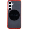 Mercedes AMG Transparent Bicolor MagSafe case for Samsung Galaxy S24 - black - (AMG00083-0)