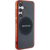 Mercedes AMG Transparent Bicolor MagSafe case for Samsung Galaxy S24 - black - (AMG00083-0)