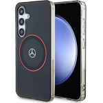Mercedes Double Layer W Red MagSafe case for Samsung Galaxy S24 - black - (Mer008104-0)