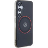 Mercedes Double Layer W Red MagSafe case for Samsung Galaxy S24 - black - (Mer008104-0)
