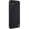 Mercedes Leather Debossed Line MagSafe case for Samsung Galaxy S24 - black - (Mer008085-0)