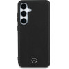 Mercedes Leather Debossed Lines MagSafe case for Samsung Galaxy S25+ - black - (Mer008451-0)