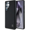 Mercedes Leather Horizontal Debossed Curves MagSafe Case for Samsung Galaxy S25 Ultra - Black - (Mer008458-0)