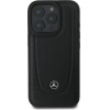 Mercedes Leather Urban Case for iPhone 16 Pro Max - Black - (Mer008282-0)