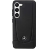 Mercedes Leather Urban case for Samsung Galaxy S23 - black - (Mer007623-0)