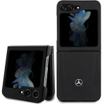 Mercedes Leather Urban case for Samsung Galaxy Z Flip 5 - black - (Mer007893-0)
