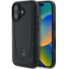 Mercedes Leather Urban iPhone 16 Plus Case - Black - (Mer008277-0)