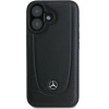 Mercedes Leather Urban iPhone 16 Plus Case - Black - (Mer008277-0)