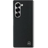 Mercedes Leather Wood Imitation MagSafe Case for Samsung Galaxy Z Fold 6 - Black - (Mer008155-0)