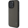 Mercedes MB Curved Stitches Leather iPhone 16 Pro Max Case - Brown - (Mer008294-0)