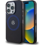 Mercedes MB Double Layer BiColor MagSafe Case for iPhone 16 Pro Max - Blue - (Mer008320-0)